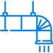Dimensionamento de carga térmica e dutos